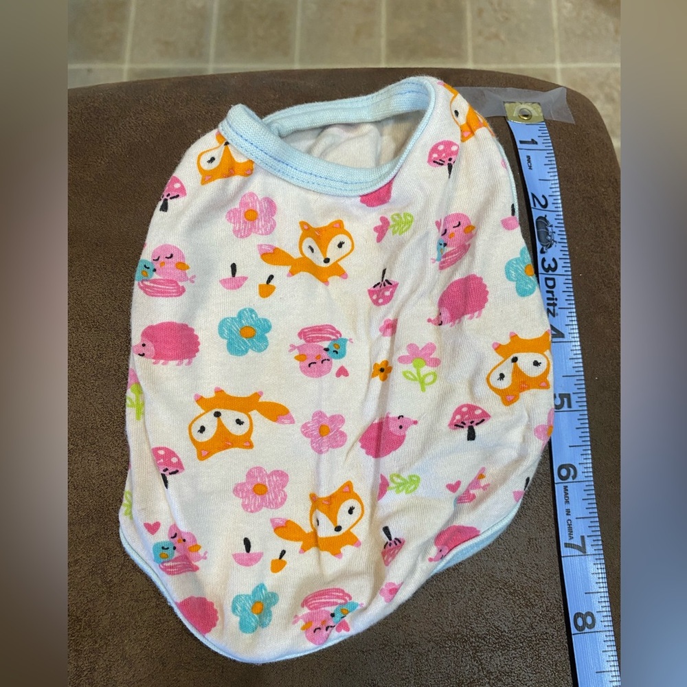Cute Animal Print Small Dog Shirt